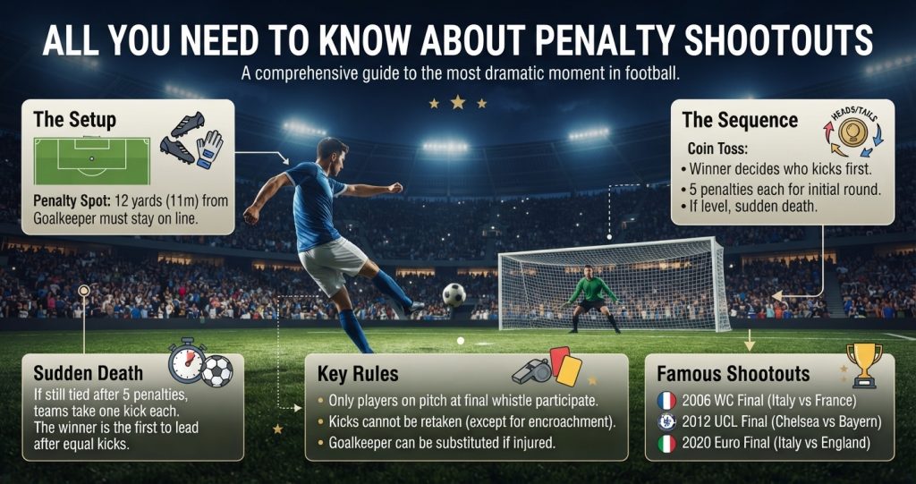 All you need to know about penalty shootouts