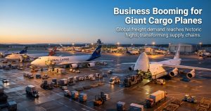 Business booming for giant cargo planes