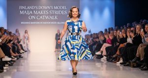 Finland’s Down’s model Maija makes strides on catwalk