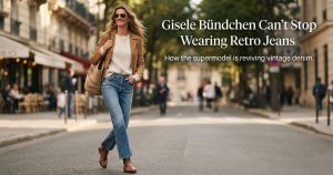 Gisele Bündchen Can’t Stop Wearing Retro Jeans