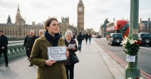 Searching for the ‘angel’ who held me on Westminster Bridge