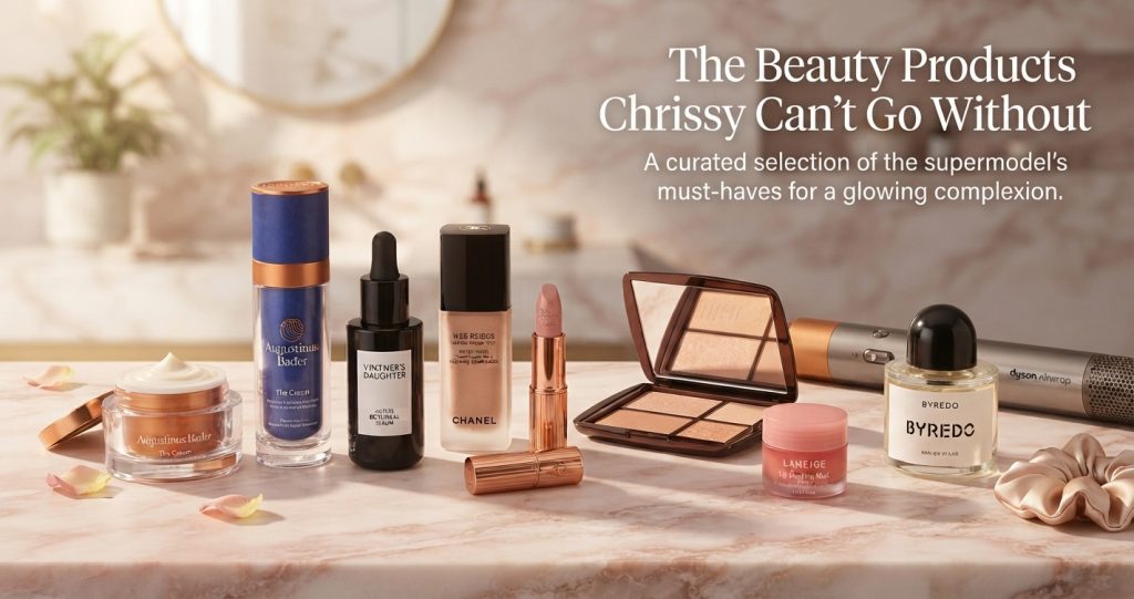 The Beauty Products Chrissy Can’t Go Without