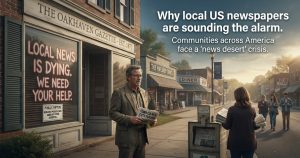 Why local US newspapers are sounding the alarm